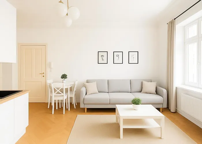 Luxury Design On Poznanska Street In The Center Of Apartment Warschau